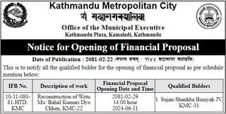 Reconstruction of Wotu Mu: Bahal Kumari Dyo Chhen, KMC-22