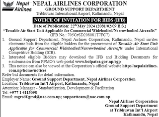 Towable Air Start Unit Applicable for Commercial Widebodied/Narrowbodied Aircrafts under International Competitive Bidding
